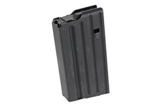The Ammunition Storage Components .308 magazine holds 20 rounds of ammo in the stainless steel body